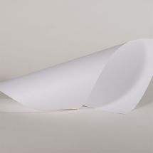 Papel de textura de grano Superfine Eggshell color blanco